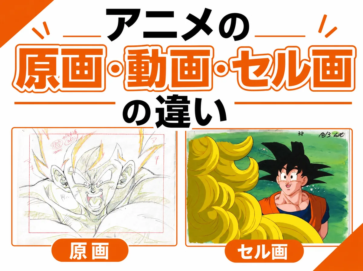 アニメの原画・動画・セル画の違いとは?一番高く売れる素材と価値の序列を買取専門店が解説