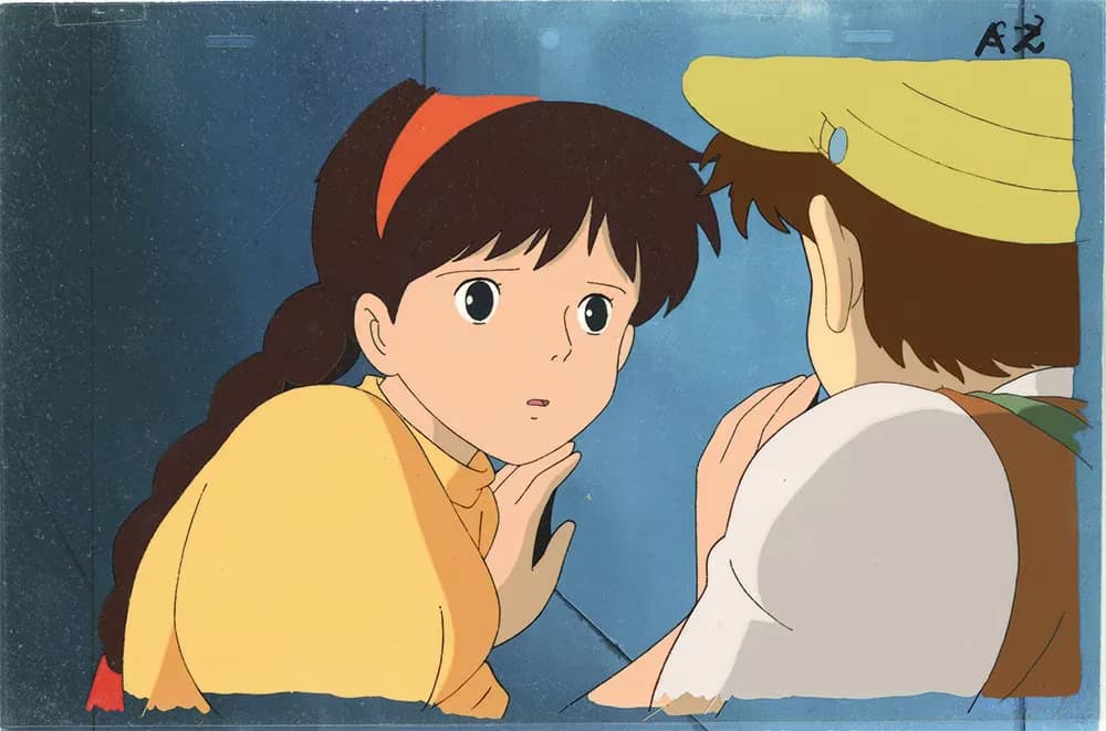状態良好なセル画の例