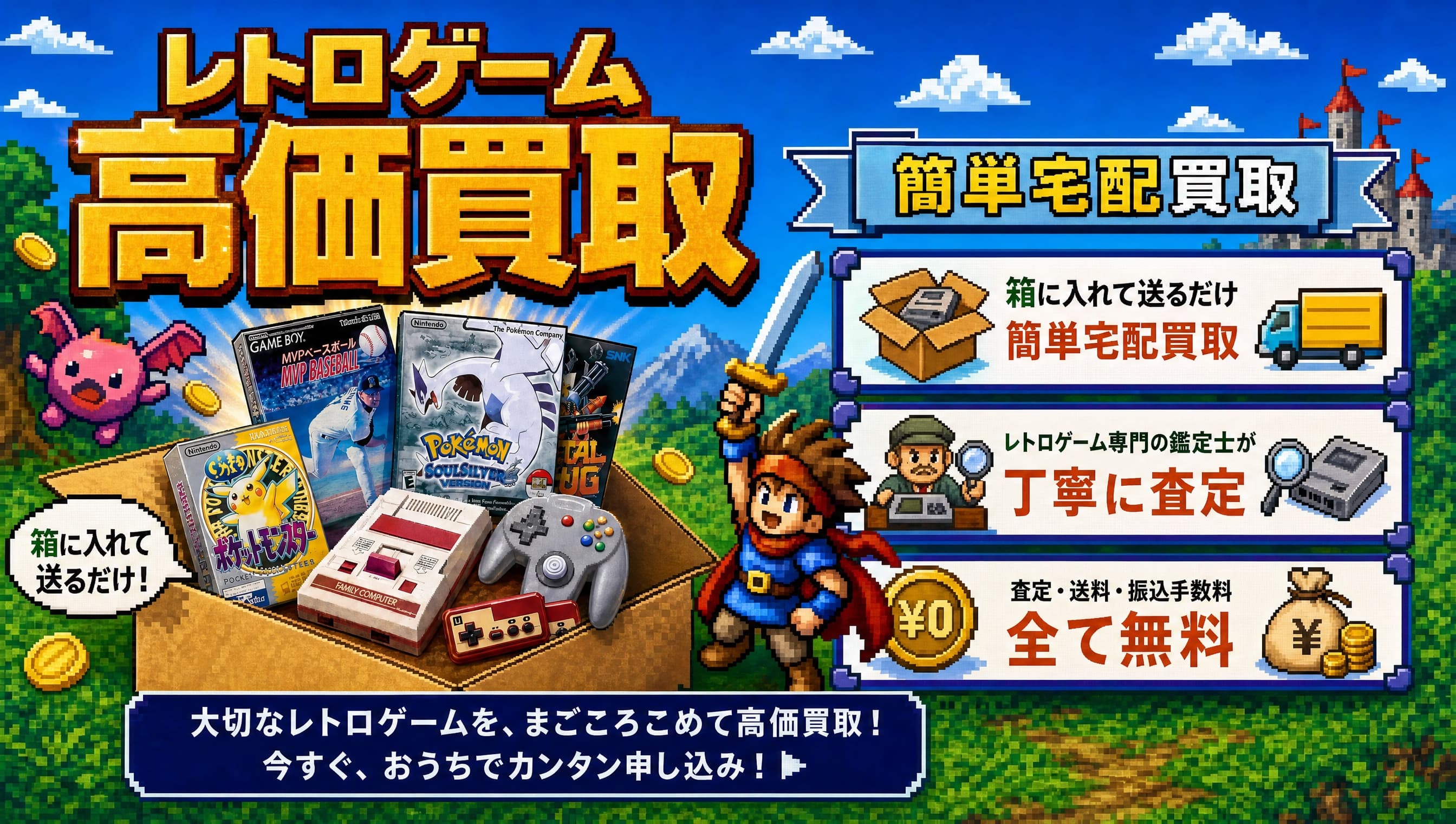 レトロゲーム 高価買取