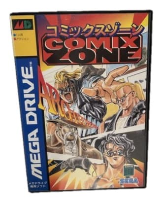 コミックスゾーン(セガ(メガドライブ・サターン・ドリームキャスト))の買取参考画像