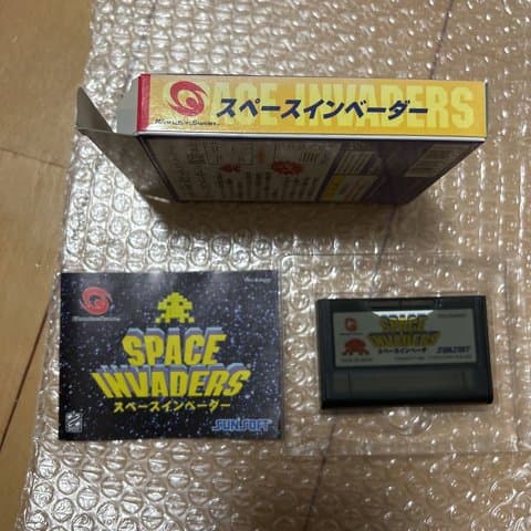 スペースインベーダー(ワンダースワン(WS・ワンダースワンカラー・スワンクリスタル))の買取参考画像