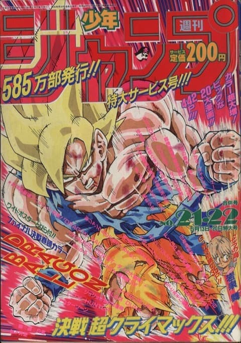 週刊少年ジャンプ1991年21・22号の表紙