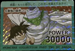 カードダス ドラゴンボール プレミアコレクション No.5 【最強の師弟コンビ】