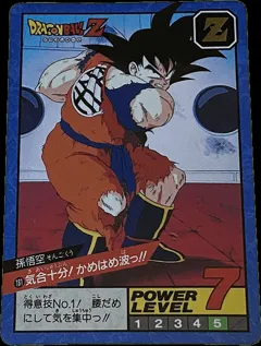 カードダス ドラゴンボールカードダス スーパーバトル 第5弾 No.181 【気合十分！かめはめ波っ！！】