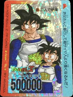 カードダス ドラゴンボール PPカード パート19 No.801 【二人で修行】 デジタルドット版（キラ違い）