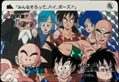 カードダス ドラゴンボールカードダス 本弾 第2弾（1989年初版） No.48 【全員集合】