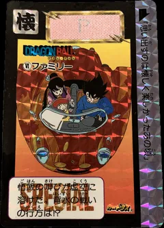 ドラゴンボールカードダス めちゃんこプロジェクト №6 【ファミリー】の買取参考画像