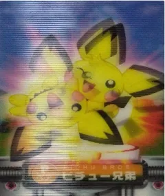 カードダス ポケモンずかんカードダス P ピチュー兄弟