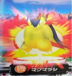 カードダス ポケモンずかんカードダス EVO ヒノアラシ・マグマラシ・バクフーン