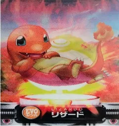 カードダス ポケモンずかんカードダス EVO ヒトカゲ・リザード・リザードン