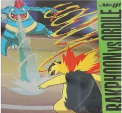 カードダス ポケモン ゲットカード バクフーンVSオーダイル