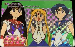 カードダス セーラームーンカードダス 本弾 第1弾 No.2 【セーラームーンとマーズと マーキュリー】