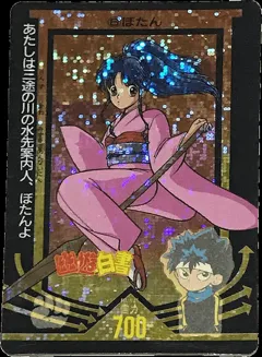 カードダス 幽遊白書 PPカード No.6 【ぼたん】 デジタルドット版