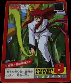 カードダス 幽遊白書カードダス スーパーバトル 第5弾 No.191 【華麗！薔薇棘鞭刃！！】