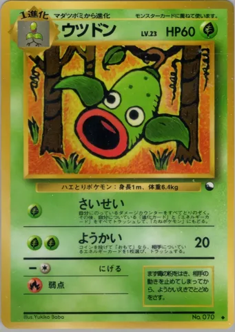 ポケモンカード旧裏 ウツドン　拡張シート